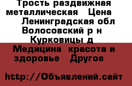 Трость раздвижная металлическая › Цена ­ 500 - Ленинградская обл., Волосовский р-н, Курковицы д. Медицина, красота и здоровье » Другое   